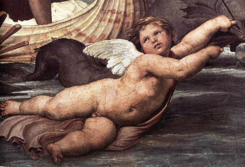 The Triumph of Galatea (detail), RAFFAELLO Sanzio